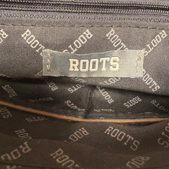 Roots Brown Leather Backpack - Picture 8 of 14